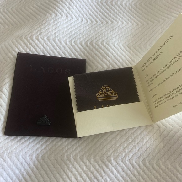 LAGOS blue topaz sterling and 18kt gold bracelet - Picture 4 of 12